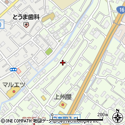 埼玉県春日部市増富698-1周辺の地図