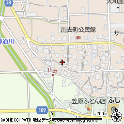 福井県鯖江市川去町37周辺の地図