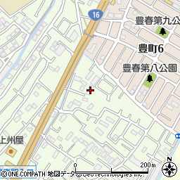 埼玉県春日部市増富528周辺の地図