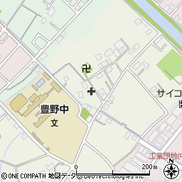 埼玉県春日部市銚子口121周辺の地図