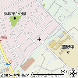 埼玉県春日部市六軒町255周辺の地図