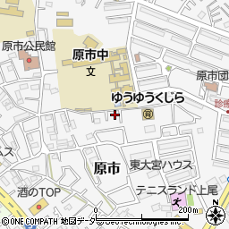 埼玉県上尾市原市3864-32周辺の地図