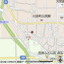 福井県鯖江市川去町37-32周辺の地図