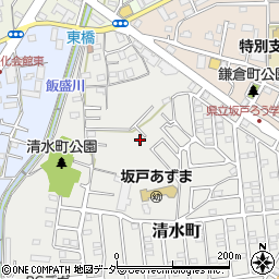 埼玉県坂戸市清水町11周辺の地図
