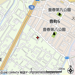 埼玉県春日部市増富521周辺の地図