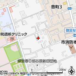 埼玉県春日部市谷原新田2130周辺の地図