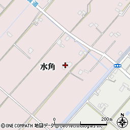埼玉県春日部市水角356周辺の地図