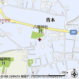 埼玉県坂戸市青木493周辺の地図