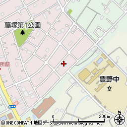 埼玉県春日部市六軒町256周辺の地図