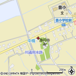 豊体公民館周辺の地図