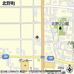 福井県鯖江市北野町13-1周辺の地図