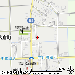 福井県鯖江市大倉町13周辺の地図