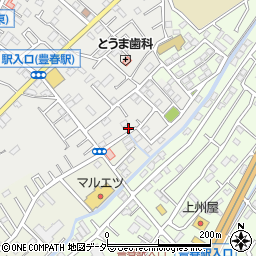 埼玉県春日部市上蛭田679周辺の地図