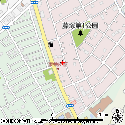 埼玉県春日部市六軒町120周辺の地図