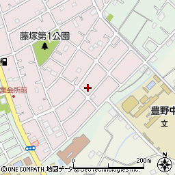埼玉県春日部市六軒町237周辺の地図