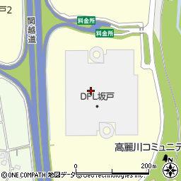 埼玉県坂戸市西インター周辺の地図