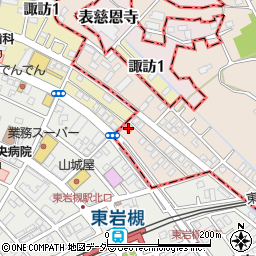 西澤歯科医院周辺の地図
