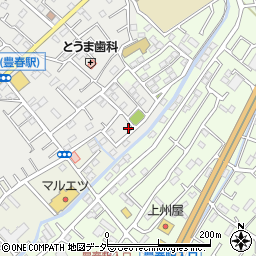 埼玉県春日部市上蛭田700周辺の地図