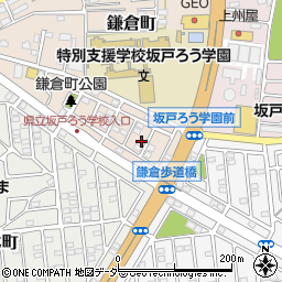 埼玉県坂戸市鎌倉町9-4周辺の地図