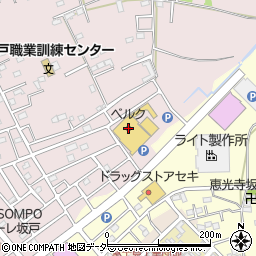 ベルク坂戸石井店周辺の地図