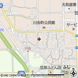 福井県鯖江市川去町37-40周辺の地図