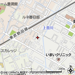 埼玉県春日部市上蛭田37周辺の地図