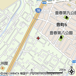 埼玉県春日部市増富529周辺の地図