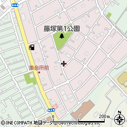 埼玉県春日部市六軒町152周辺の地図