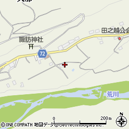 埼玉県秩父市久那2961周辺の地図