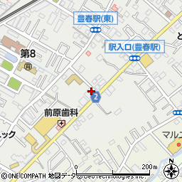 埼玉県春日部市上蛭田602周辺の地図