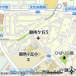 茨城県守谷市御所ケ丘5丁目7-8周辺の地図