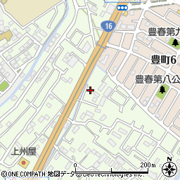 埼玉県春日部市増富534-1周辺の地図