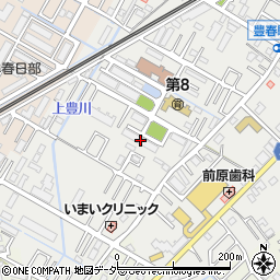 埼玉県春日部市上蛭田71周辺の地図