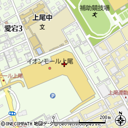 光雲堂　イオンモール上尾店周辺の地図