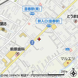 埼玉県春日部市上蛭田600周辺の地図