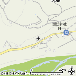 埼玉県秩父市久那3072周辺の地図