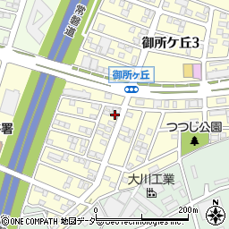 茨城県守谷市御所ケ丘2丁目22-2周辺の地図