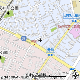 埼玉県坂戸市元町52周辺の地図