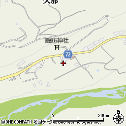 埼玉県秩父市久那3090周辺の地図