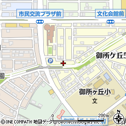 茨城県守谷市御所ケ丘5丁目25-74周辺の地図