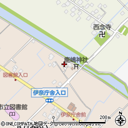 茨城県つくばみらい市福田455周辺の地図