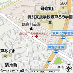 埼玉県坂戸市鎌倉町5-4周辺の地図