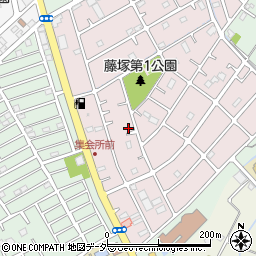 埼玉県春日部市六軒町136周辺の地図