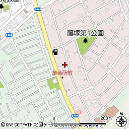 埼玉県春日部市六軒町119周辺の地図