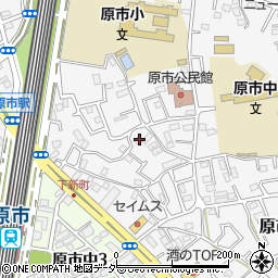 埼玉県上尾市原市3586-1周辺の地図