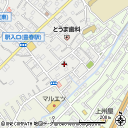 埼玉県春日部市上蛭田684周辺の地図
