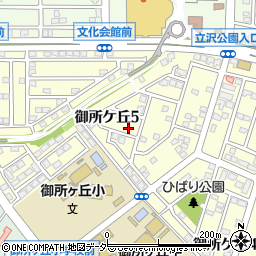 茨城県守谷市御所ケ丘5丁目9-11周辺の地図