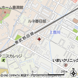 埼玉県春日部市道口蛭田120周辺の地図