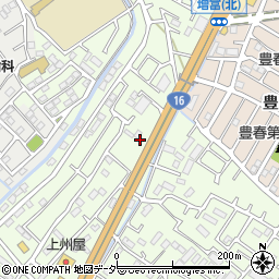 埼玉県春日部市増富681周辺の地図