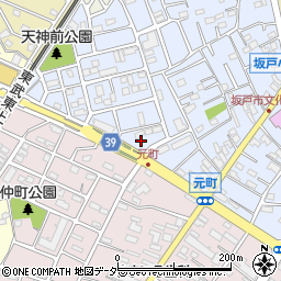 埼玉県坂戸市元町54周辺の地図